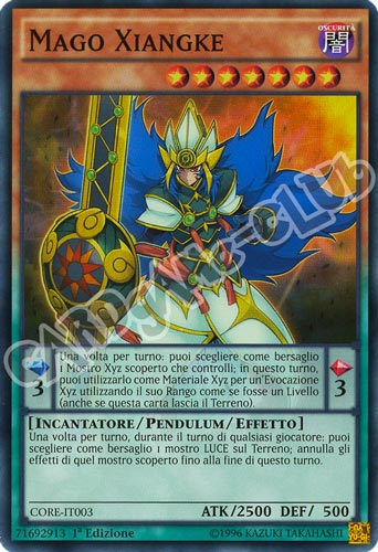 CORE-IT003 Mago Xiangke super rara 1a edizione (IT) -NEAR MINT-