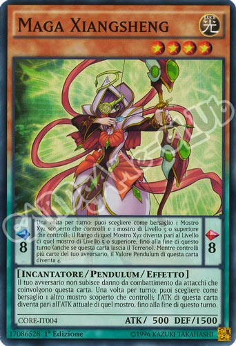 CORE-IT004 Maga Xiangsheng super rara 1a edizione (IT) -NEAR MINT-