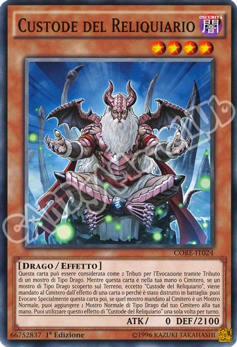 CORE-IT024 Custode del Reliquiario comune 1a edizione (IT) -NEAR MINT-