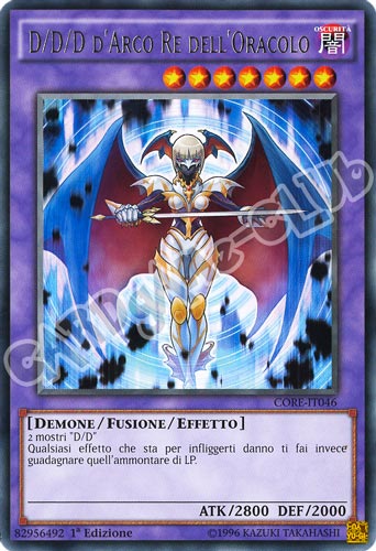 CORE-IT046 D/D/D d'Arco Re dell'Oracolo rara 1a edizione (IT) -NEAR MINT-