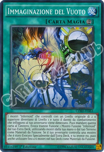 CORE-IT063 Immaginazione del Vuoto super rara 1a edizione (IT) -NEAR MINT-