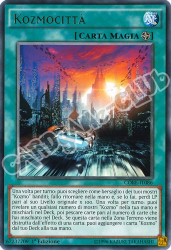 CORE-IT086 Kozmocitta' rara 1a edizione (IT) -NEAR MINT-