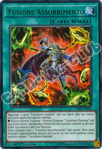 CORE-IT092 Fusione Assorbimento ultra rara 1a edizione (IT) -NEAR MINT-