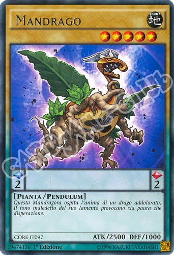 CORE-IT097 Mandrago rara 1a edizione (IT) -NEAR MINT-