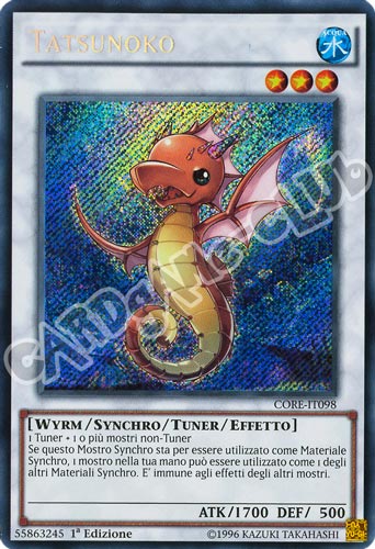 CORE-IT098 Tatsunoko rara segreta 1a edizione (IT) -NEAR MINT-