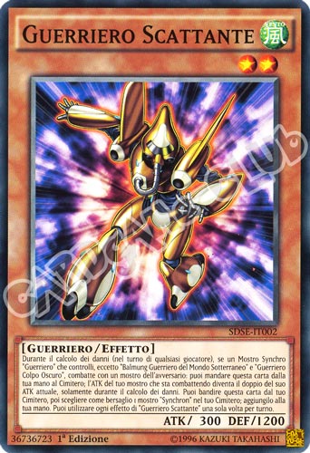 SDSE-IT002 Guerriero Scattante comune 1a Edizione (IT) -NEAR MINT-