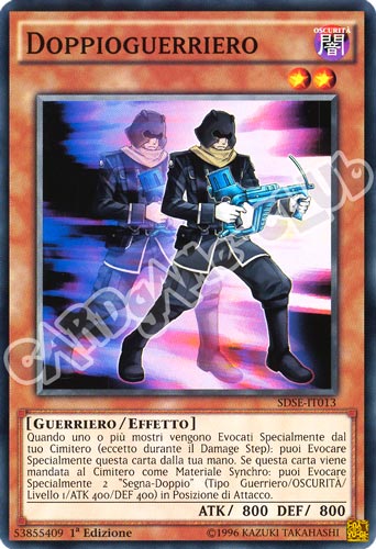 SDSE-IT013 Doppioguerriero comune 1a Edizione (IT) -NEAR MINT-