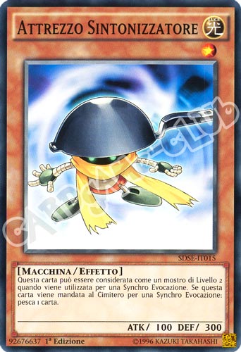 SDSE-IT015 Attrezzo Sintonizzatore comune 1a Edizione (IT) -NEAR MINT-