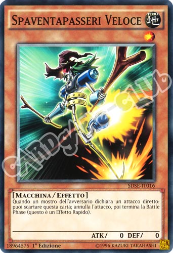 SDSE-IT016 Spaventapasseri Veloce comune 1a Edizione (IT) -NEAR MINT-