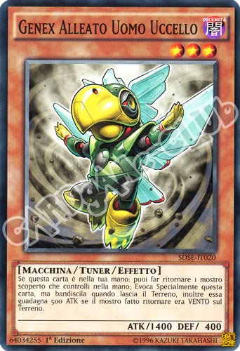 SDSE-IT020 Genex Alleato Uomo Uccello comune 1a Edizione (IT) -NEAR MINT-