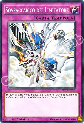 SDSE-IT036 Sovraccarico del Limitatore comune 1a Edizione (IT) -NEAR MINT-