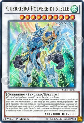 SDSE-IT040 Guerriero Polvere di Stelle ultra rara 1a Edizione (IT) -NEAR MINT-