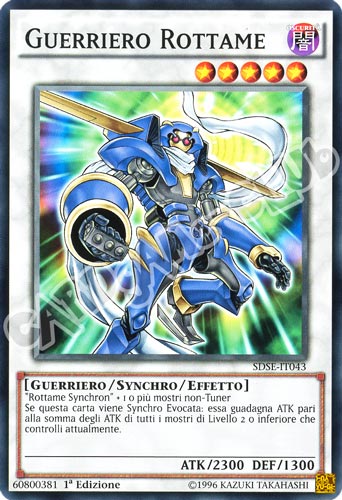 SDSE-IT043 Guerriero Rottame comune 1a Edizione (IT) -NEAR MINT-