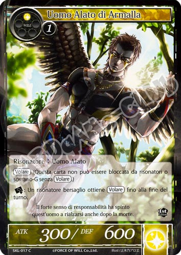 SKL1-IT017 Uomo Alato di Armalla comune normale (IT) -NEAR MINT-