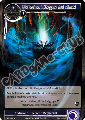 SKL1-IT074 Niflheim, il Regno dei Morti rara normale (IT) -NEAR MINT-