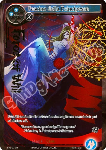 SKL1-IT036 Fascino della Principessa rara parallel (IT) -NEAR MINT-
