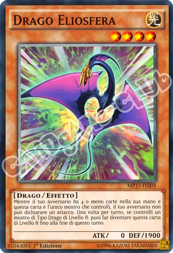 MP15-IT004 Drago Eliosfera comune 1a Edizione (IT) -NEAR MINT-