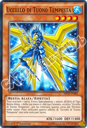 MP15-IT005 Uccello di Tuono Tempesta comune 1a Edizione (IT) -NEAR MINT-