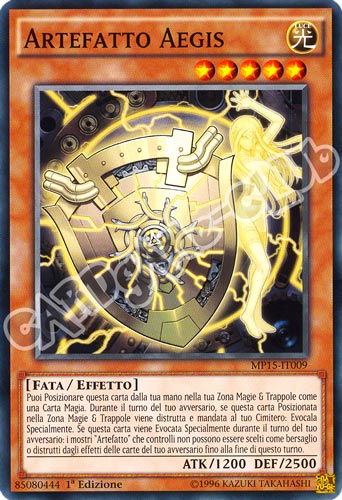 MP15-IT009 Artefatto Aegis comune 1a Edizione (IT) -NEAR MINT-