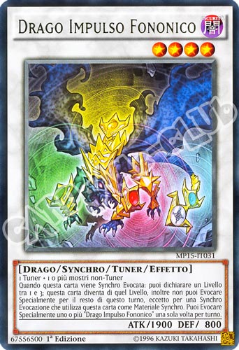 MP15-IT031 Drago Impulso Fononico rara 1a Edizione (IT) -NEAR MINT-
