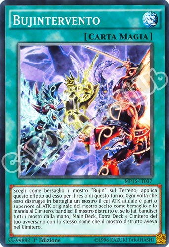 MP15-IT037 Bujintervento comune 1a Edizione (IT) -NEAR MINT-