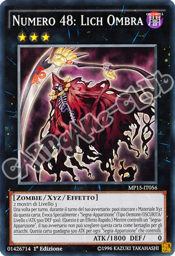 MP15-IT056 Numero 48: Lich Ombra comune 1a Edizione (IT) -NEAR MINT-