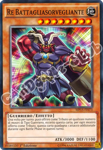 MP15-IT073 Re Battagliasorvegliante comune 1a Edizione (IT) -NEAR MINT-