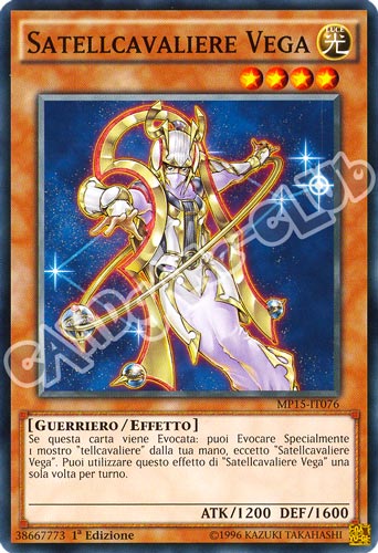 MP15-IT076 Satellcavaliere Vega comune 1a Edizione (IT) -NEAR MINT-
