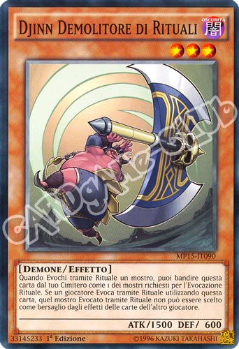 MP15-IT090 Djinn Demolitore di Rituali comune 1a Edizione (IT) -NEAR MINT-