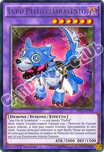 MP15-IT159 Lupo Pellicciaspavento rara 1a Edizione (IT) -NEAR MINT-