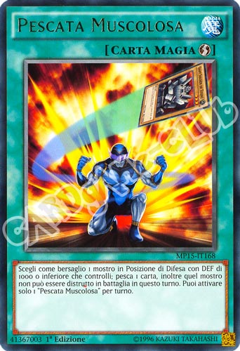 MP15-IT168 Pescata Muscolosa rara 1a Edizione (IT) -NEAR MINT-