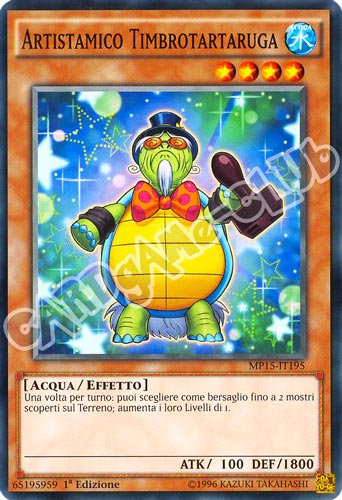 MP15-IT195 Artistamico Timbrotartaruga comune 1a Edizione (IT) -NEAR MINT-