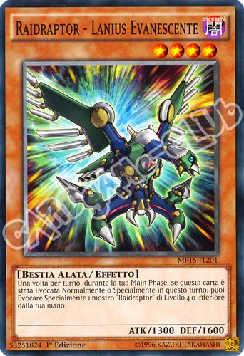 MP15-IT201 Raidraptor - Lanius Evanescente comune 1a Edizione (IT) -NEAR MINT-