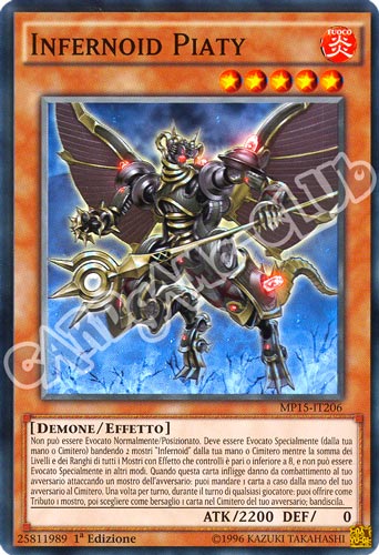 MP15-IT206 Infernoid Piaty comune 1a Edizione (IT) -NEAR MINT-