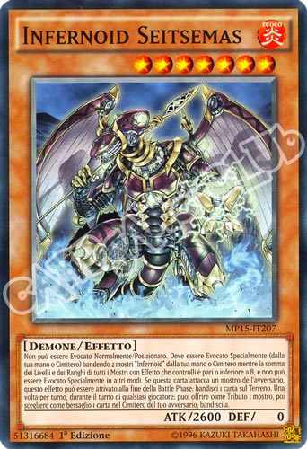MP15-IT207 Infernoid Seitsemas comune 1a Edizione (IT) -NEAR MINT-