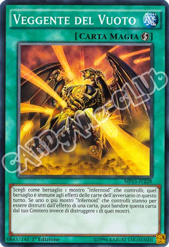 MP15-IT228 Veggente del Vuoto super rara 1a Edizione (IT) -NEAR MINT-