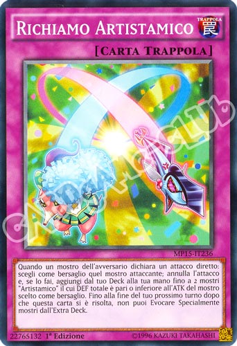 MP15-IT236 Richiamo Artistamico comune 1a Edizione (IT) -NEAR MINT-