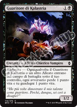 114 / 274 Guaritore di Kalastria comune (IT) -NEAR MINT-