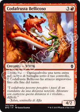 141 / 274 Codafrusta Bellicoso comune (IT) -NEAR MINT-