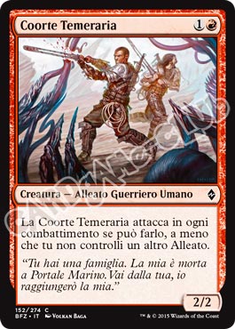 152 / 274 Coorte Temeraria comune (IT) -NEAR MINT-