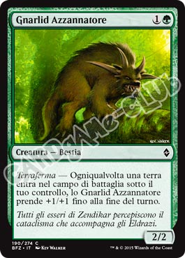 190 / 274 Gnarlid Azzannatore comune (IT) -NEAR MINT-