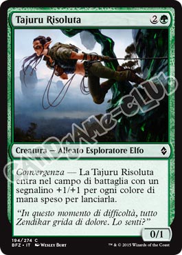 194 / 274 Tajuru Risoluta comune (IT) -NEAR MINT-