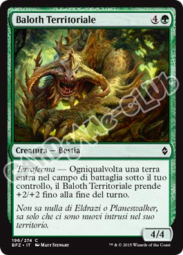 196 / 274 Baloth Territoriale comune (IT) -NEAR MINT-