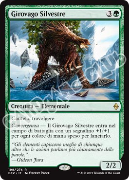 198 / 274 Girovago Silvestre rara (IT) -NEAR MINT-