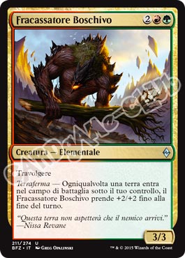 211 / 274 Fracassatore Boschivo non comune (IT) -NEAR MINT-