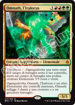 217 / 274 Omnath, l'Iralocus rara mitica (IT) -NEAR MINT-