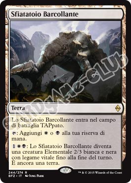 244 / 274 Sfiatatoio Barcollante rara (IT) -NEAR MINT-