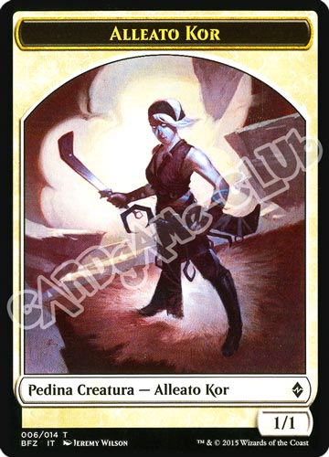 06 / 14 Alleato Kor comune (IT) -NEAR MINT-