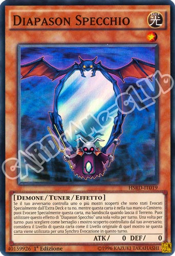 HSRD-IT019 Diapason Specchio super rara 1a edizione (IT)  -GOOD-