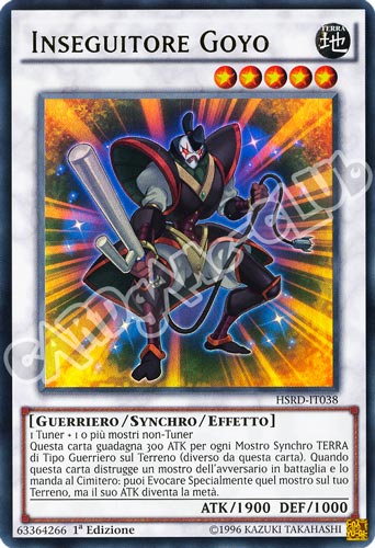 HSRD-IT038 Inseguitore Goyo ultra rara 1a edizione (IT) -NEAR MINT-